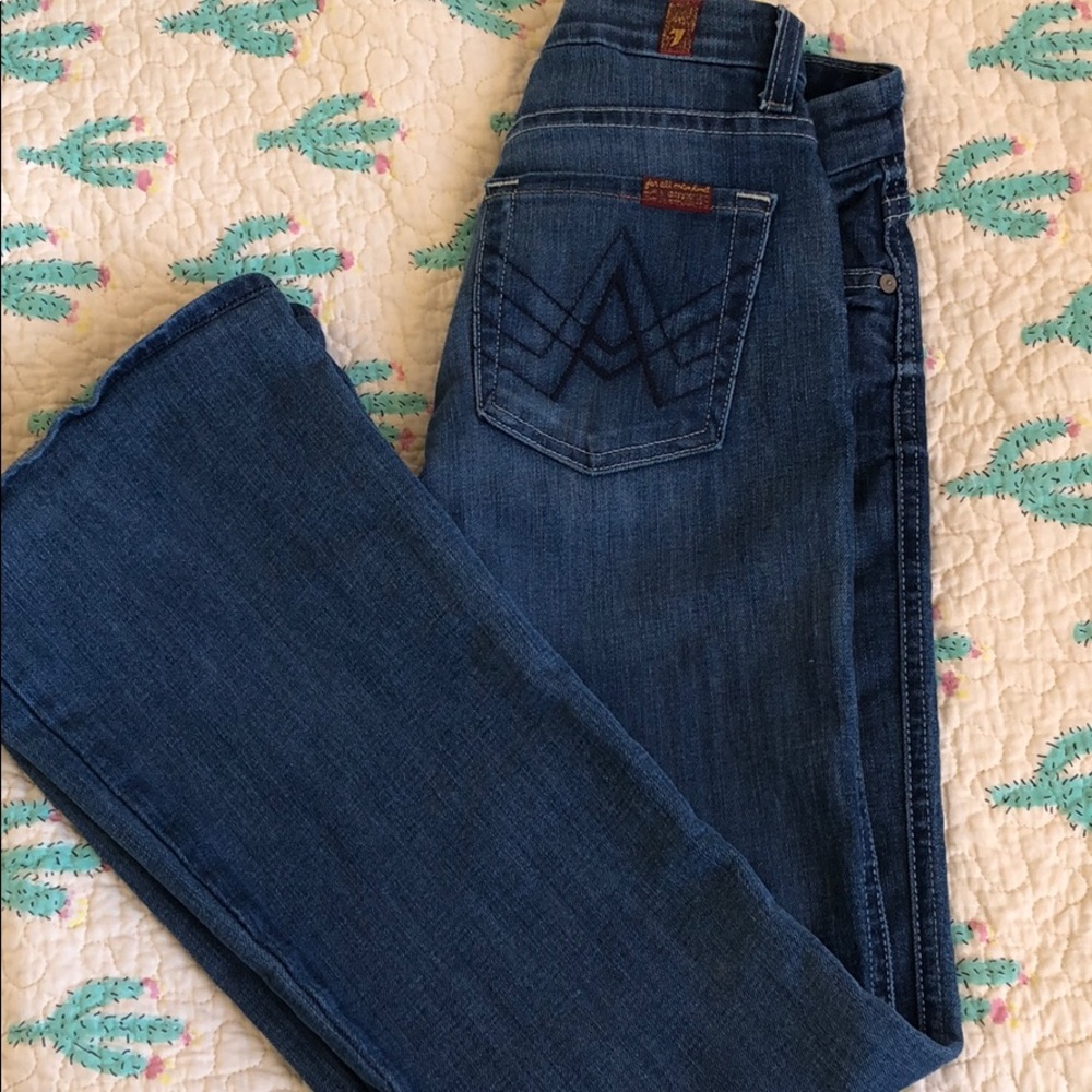 7 For All Mankind A Pocket Jeans